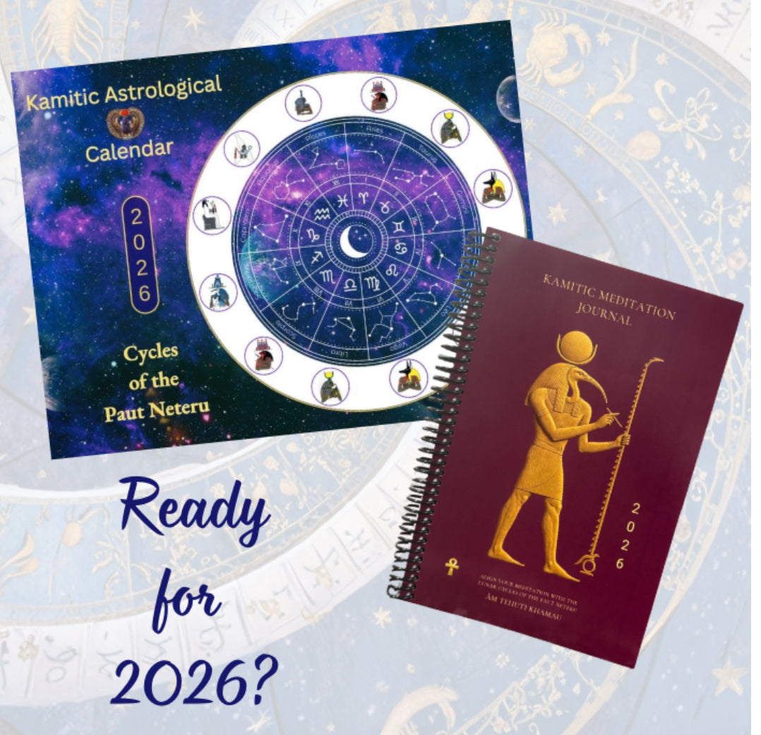 2026 Kamitic Calendar & Journal Bundle