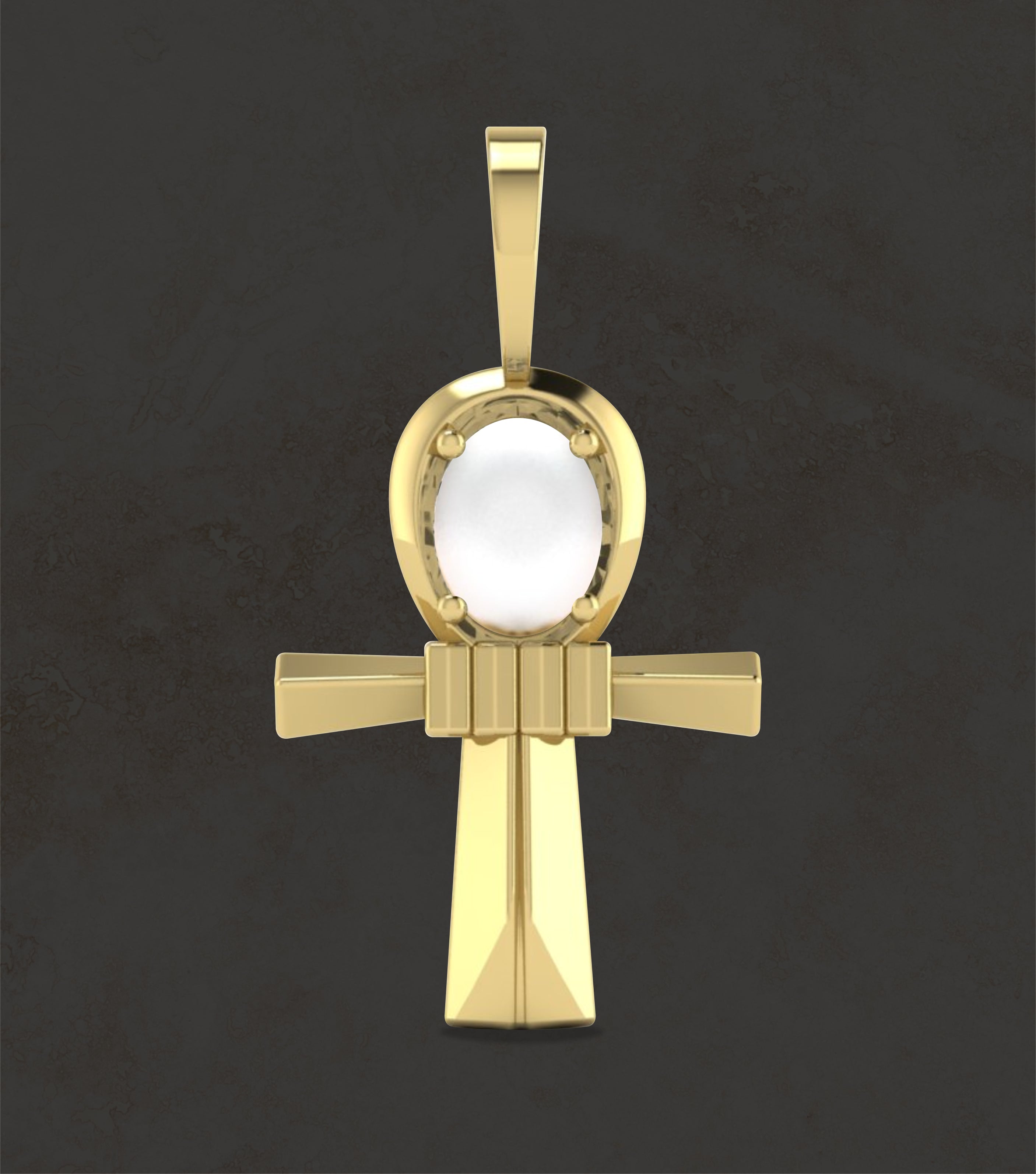 Ankh Pendant - Gold