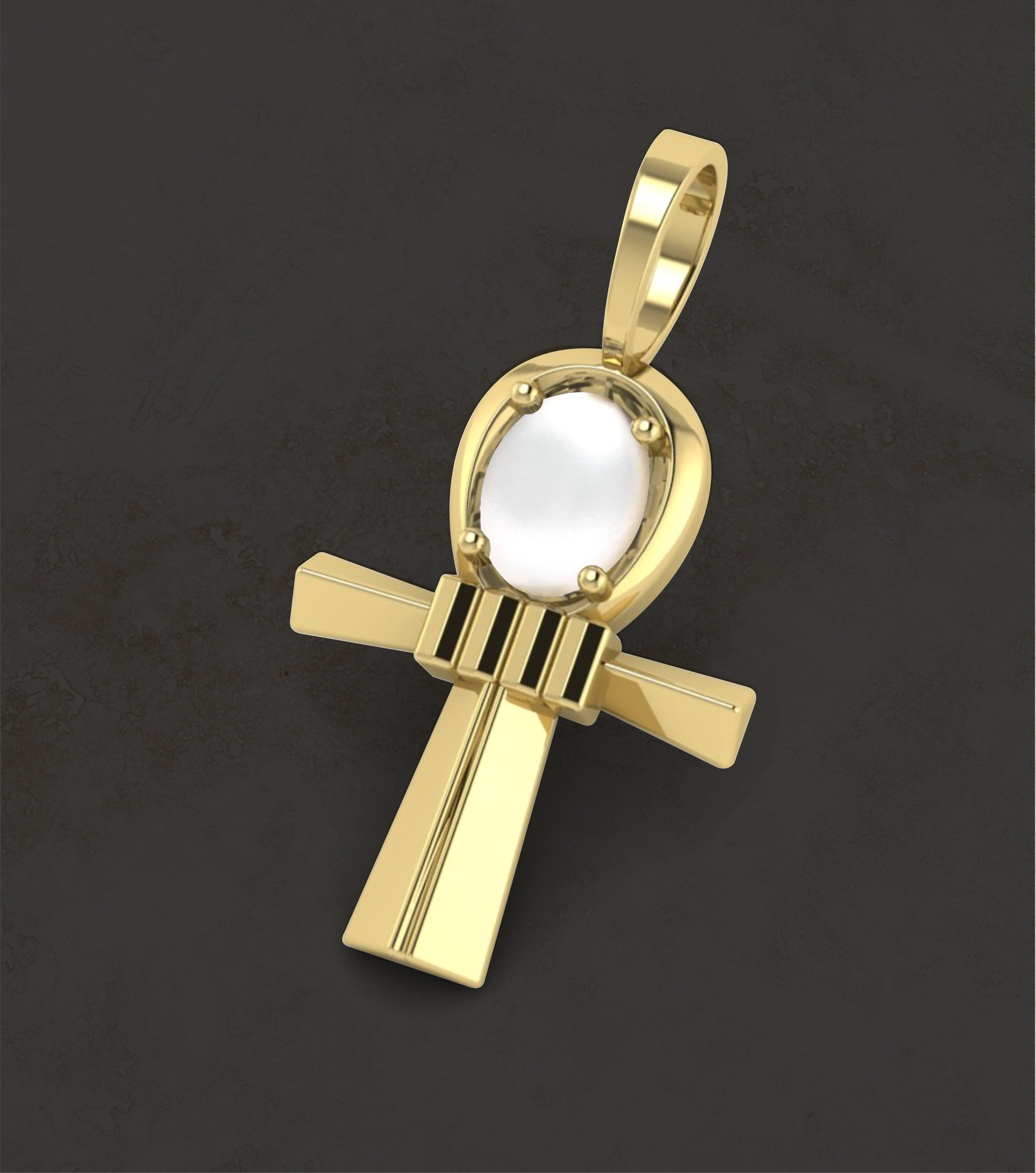 Ankh Pendant - Gold