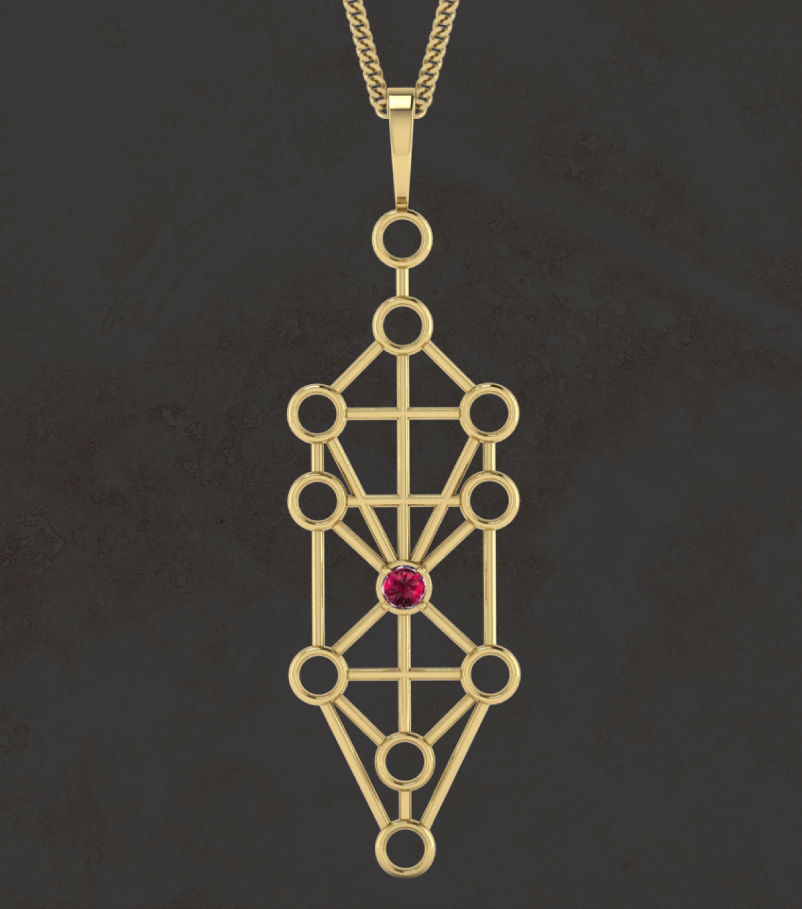 Paut Neteru  "Tree of Life" Pendant