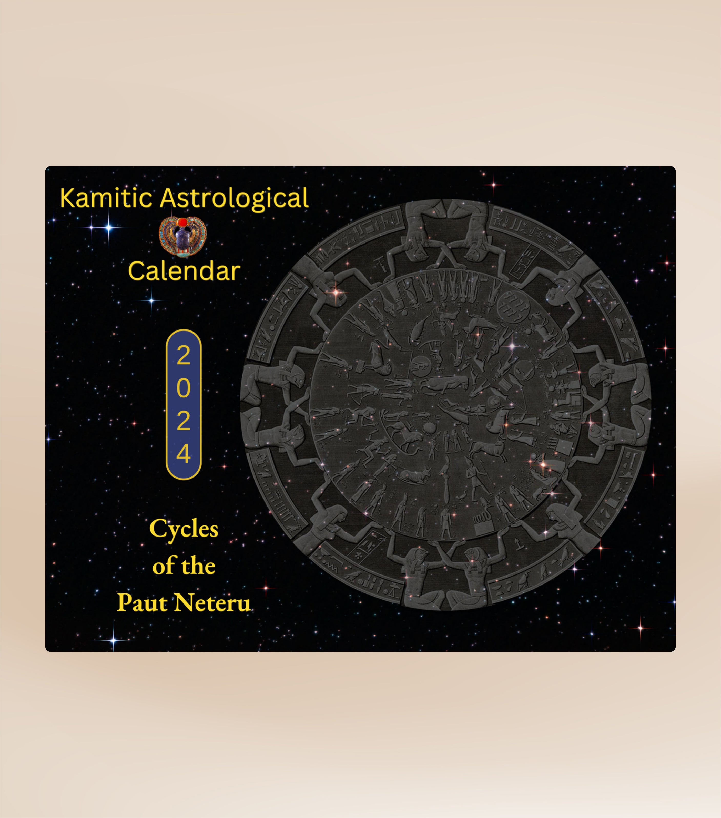 Kamitic Astrology Calendar (Link in Description to Buy Direct from Publisher)