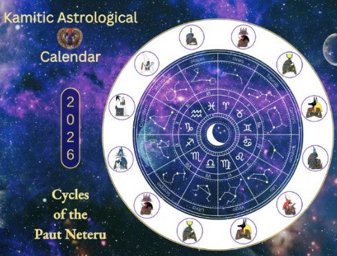 2026 Kamitic Astrology Calendar