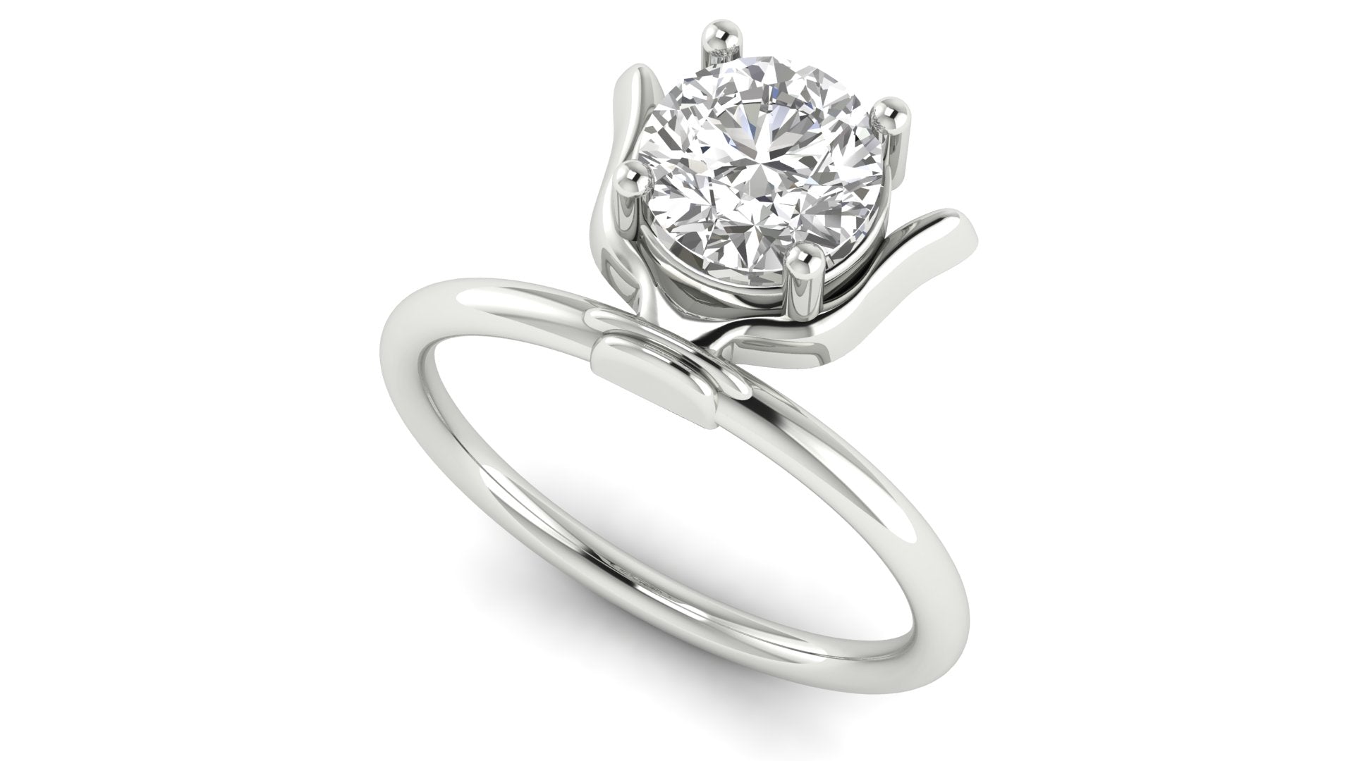 Silver Het Heru Crown Ring