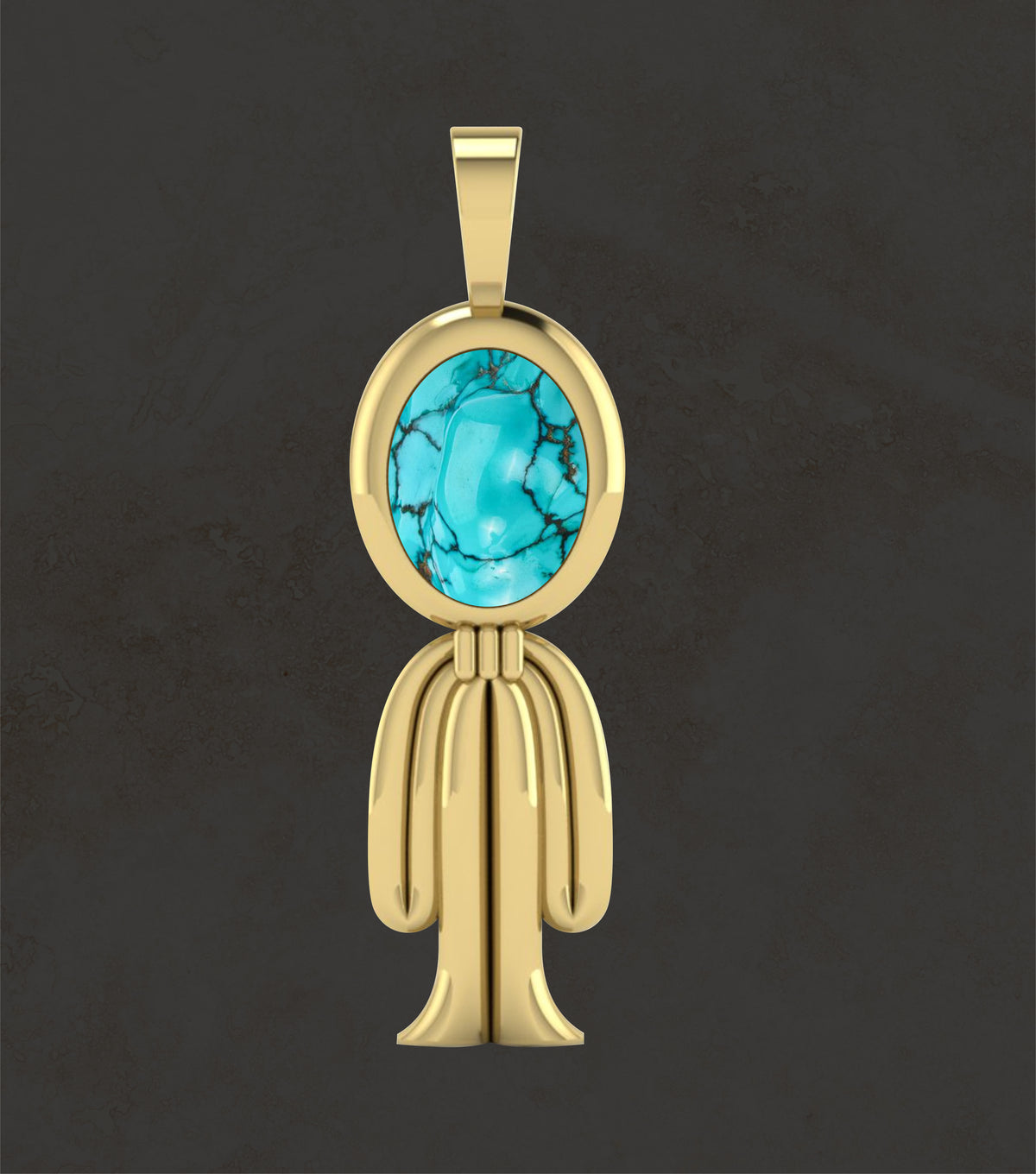 Tet Pendant - Gold